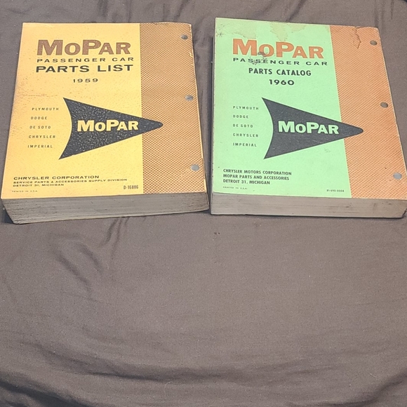 Original 1959&60 Mopar Passenger Car Parts Catalog - Picture 3 of 12